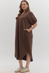 Harbor Lane Espresso Midi Dress