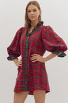 Highland Whimsy Mini Dress