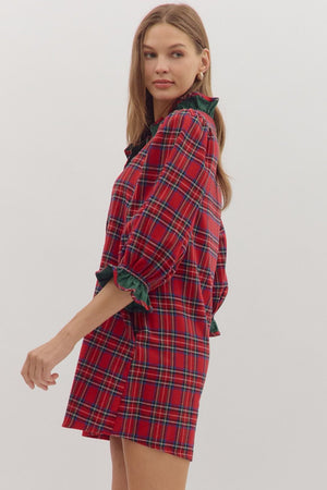 Highland Whimsy Mini Dress