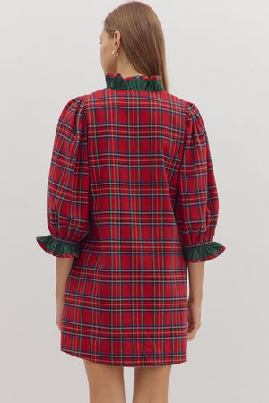 Highland Whimsy Mini Dress