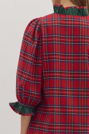 Highland Whimsy Mini Dress