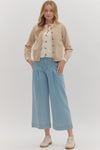 Modern Muse Oatmeal Cardigan Set