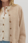 Modern Muse Oatmeal Cardigan Set