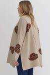 Cowgirl Wild Mock Neck Long Sleeve Sweater