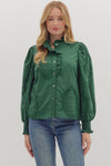 Magnolia Vale Embroidered Applique Top