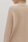 Waverly Oatmeal Scallop Hem Sweater