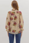 Willow Rose Floral Print Top