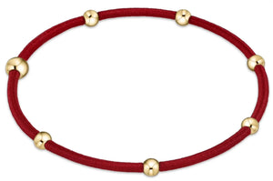 Enewton "e"ssentials Red Hair-Tie Bracelet