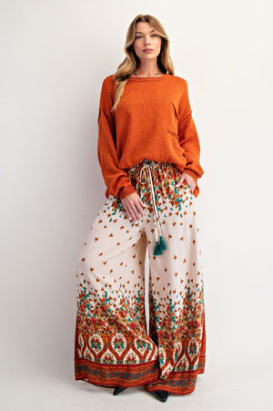 Simply Yours Dark Persimmon Knitted Sweater