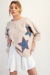 Written In The Stars Star Patch Top