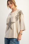 Wild Star Patch Terry Top