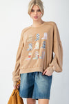 Boot Scootin' Latte Sweatshirt