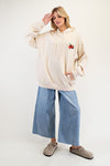 Sunshine In My Soul Strawberry Beige Hoodie