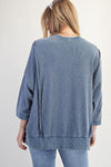 Fierce Love Patch Washed Terry Top