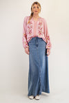 Wildflower Song Dusty Rose Top