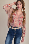 Wildflower Song Mocha Top