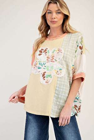 Pretty Petals Flower Patch Soft Washed Top