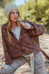 Wildwood Petals Washed Terry Pullover Top