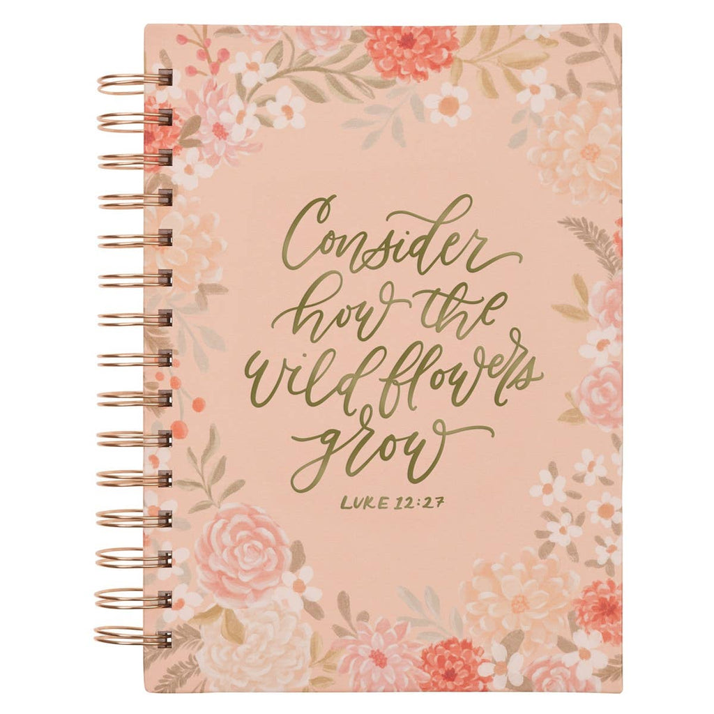 Consider How the Wildflowers Grow Luke 12:27 Journal