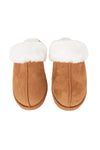 Chestnut Faux Fur Katydid Slip-On House Shoes