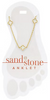 Multi Quatrefoil Gold Sand & Stone Anklet