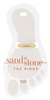 Hammered Gold Sand & Stone Toe Ring