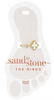 Mini CZ & Quaterefoil Gold Sand & Stone Toe Ring