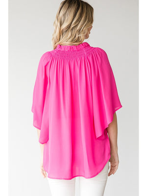 Irresistibly Yours Flounce Sleeve Top