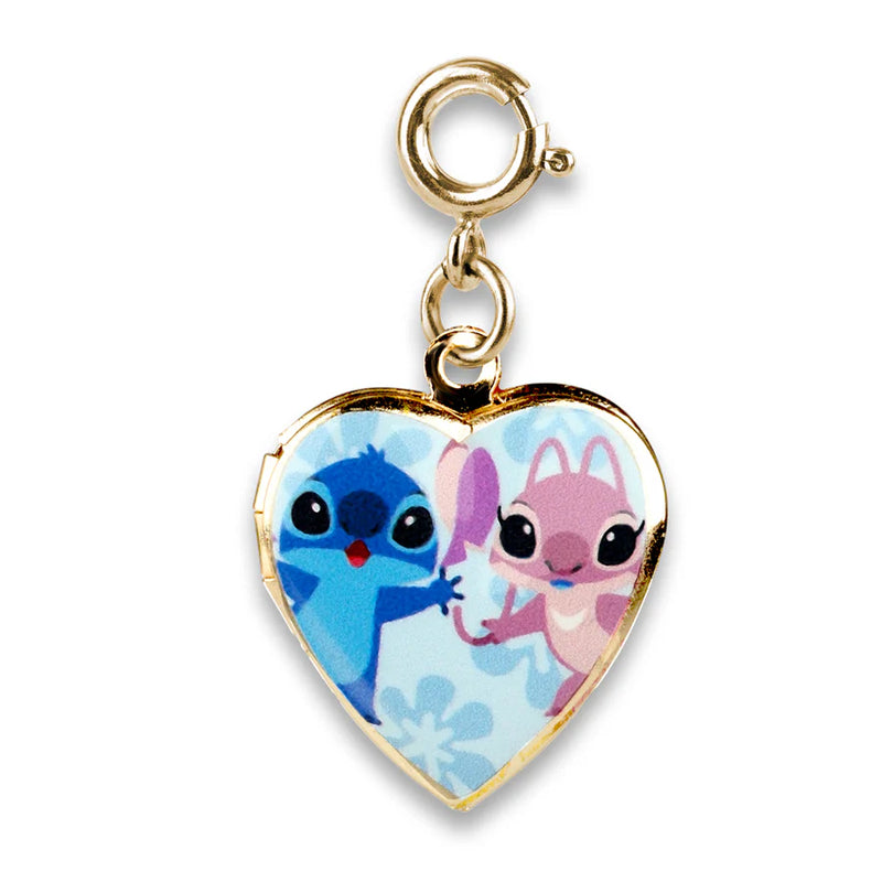 CHARM IT! Stitch & Angel Gold Locket Charm