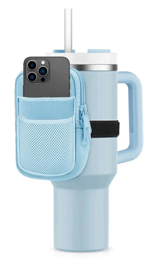 Katydid Light Blue Tumbler Fanny Pack