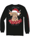 Snow Cow Long Sleeves Simply Southern Tee