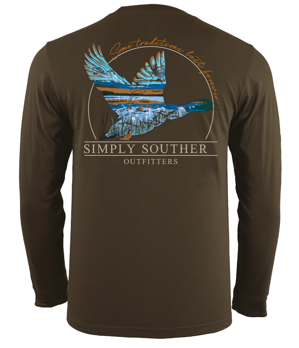 Duck Unisex Long Sleeve Simply Southern Tee