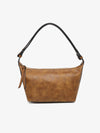 Vittoria Tan Suede Shoulder Bag