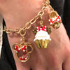 CHARM IT! Gold Minnie Shaker Charm