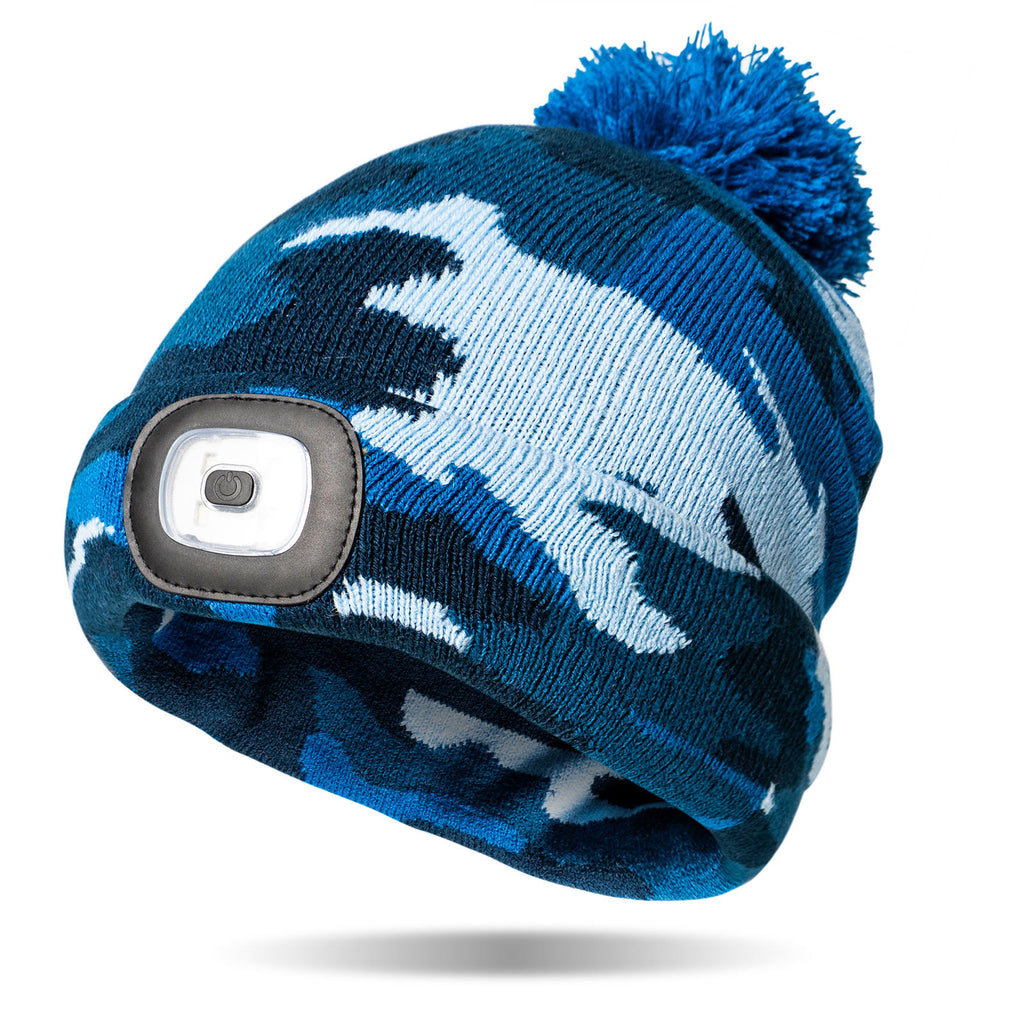 Kid's Night Scope Incognito Rechargeable LED Pom Hat