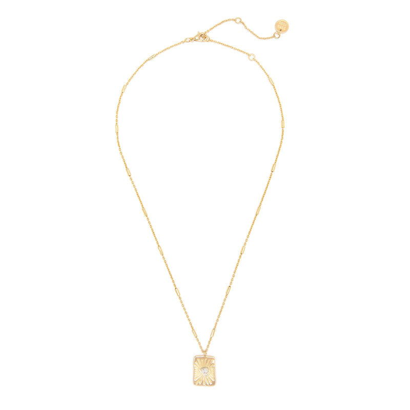 Heart Burst Pura Vida Gold Pendant Necklace