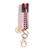 Millennial Pink Studded Bling Sting Pepper Spray