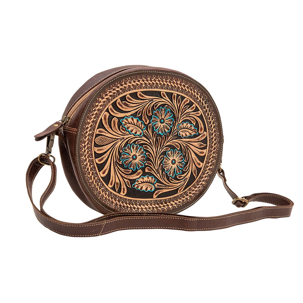 Druid Round Myra Leather Bag