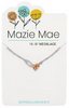 Vintage Rose Duo Silver Mazie Mae Necklace