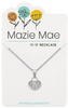 CZ Shell Silver Mazie Mae Necklace