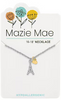Eiffel Tower Silver Mazie Mae Necklace
