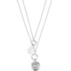 GingerSnaps Two Layer Pearl Drop Necklace