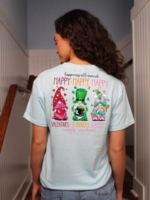 Happy Short Sleeve Simply Southern Tee