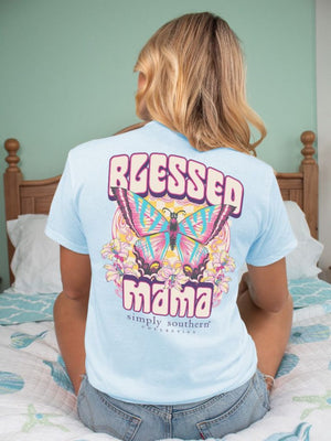 Blessed Mama Short Sleeve Simply Southern Tee