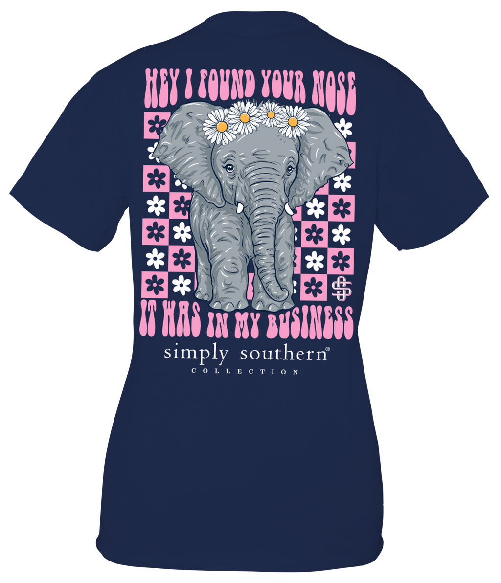 Nose Short Sleeve Simply Southern Tee