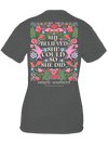 She Believed She Could Flag Short Sleeve Simply Southern Tee