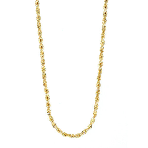 Maya J 24" Yellow Gold Thick Rope Chain