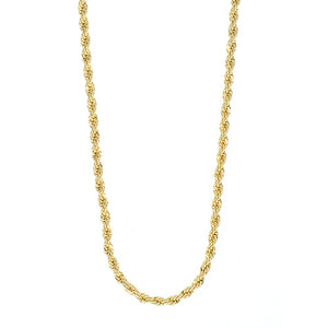Maya J 24" Yellow Gold Thick Rope Chain