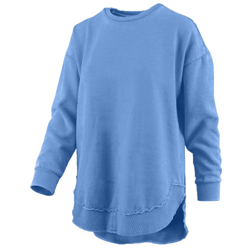 Carolina Blue Southern Couture Comfy Round Here Pullover