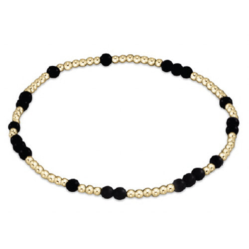 Enewton Extends Matte Onyx Gemstone Hope Unwritten Bracelet